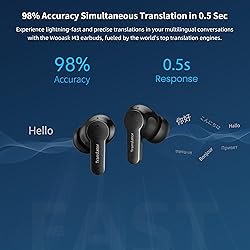 Anfier Translator Earbuds M3 Black Real Time