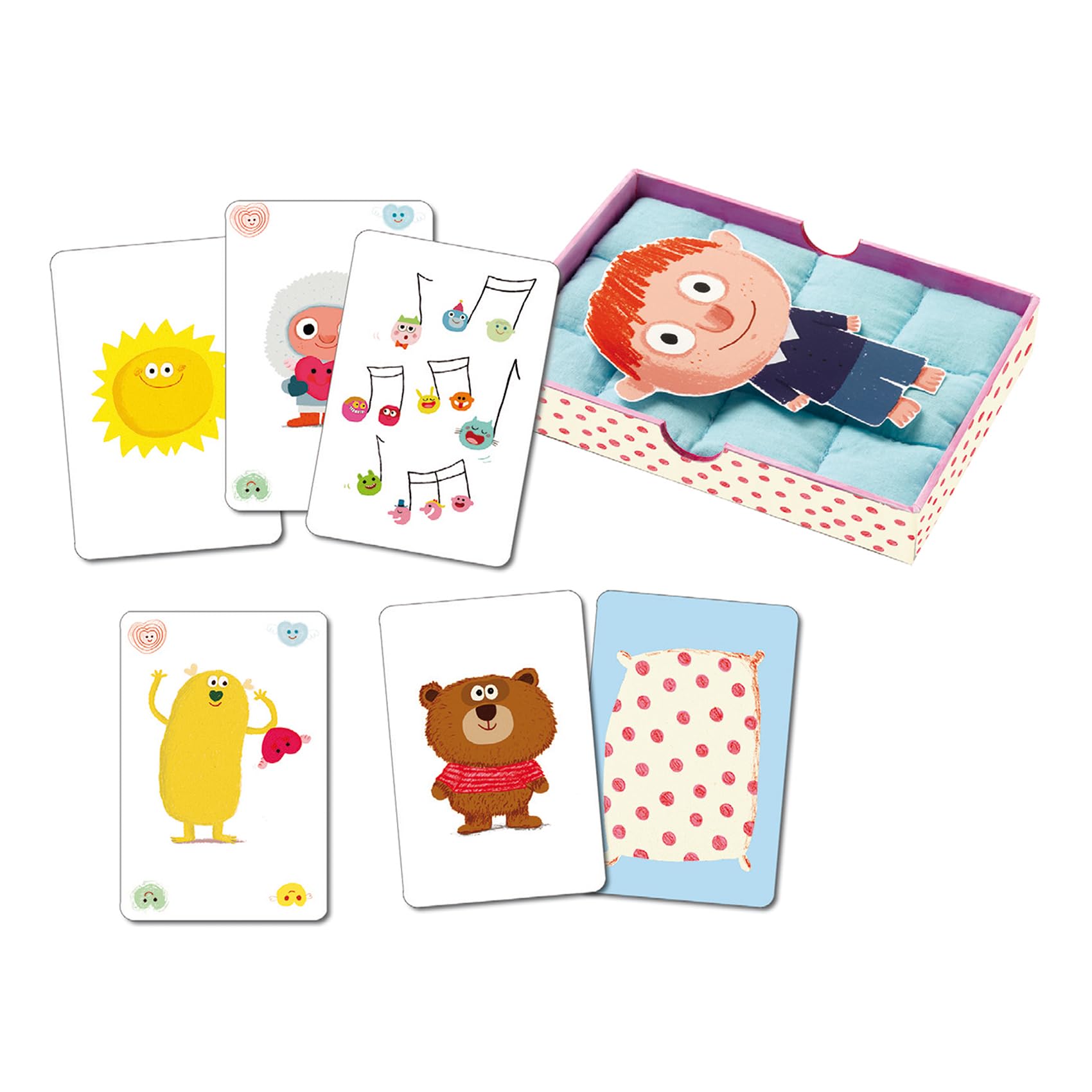 Djeco Card Game - Bisous Dodo 'Night-Night Kisses'