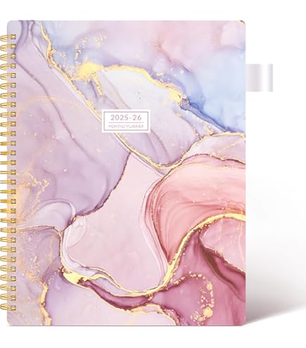 POPRUN Agenda 2023 Semainier 22 x 16,5 cm - Planner 2023 De Janvier à Décembre avec Couverture
