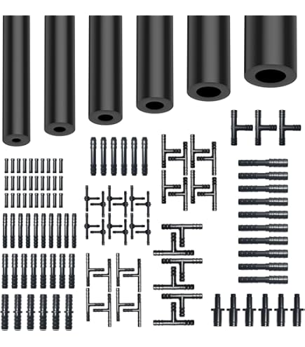 Unique Bargains Automotive Vacuum Tubing Connector 5/16" Car Y Shaped 3 Way Vacuum Line Fittings Translucent 5pcs
