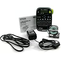LABELWORKS Epson LW-PX300ADPT Industrial Label Maker for Home and Office with Adapter – Sticker Labels, Magnetic Tape Compati