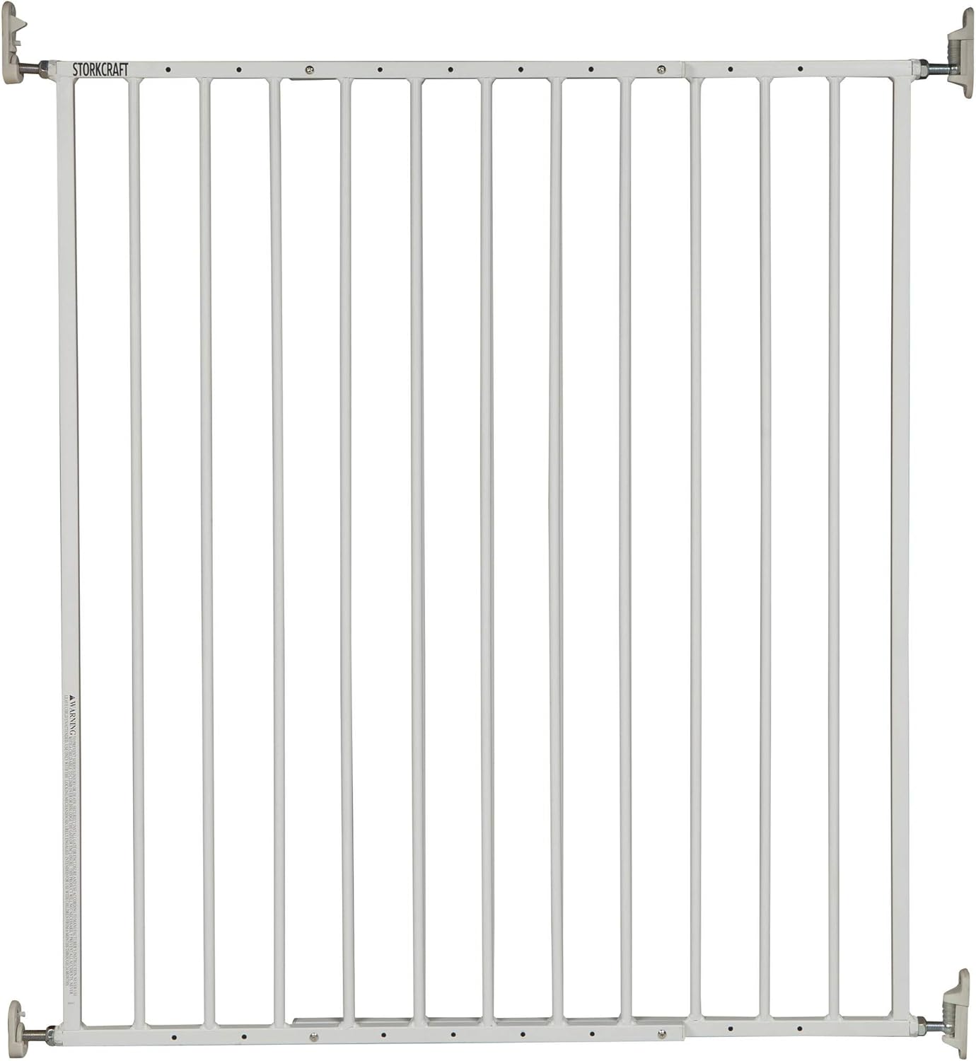 Storkcraft Easy Walk-Thru Tall Metal Baby Gate - Gray