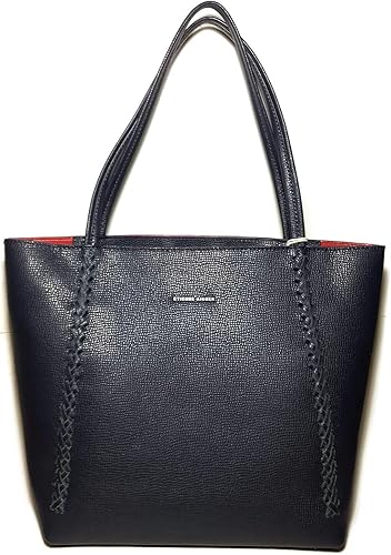 amazon navy leather handbags