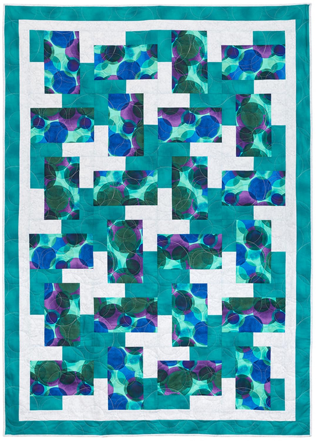 Make It Easy with 3-Yard Quilts Pattern by Fabric Cafe
