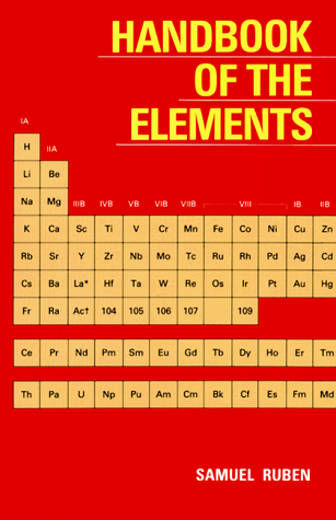 Handbook of the Elements