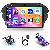 Inefala 2+64G Android 13 Car Stereo Radio for Honda Acura MDX 2007-2013, 9'' HD Touch Screen Compatible with CarPlay Android 