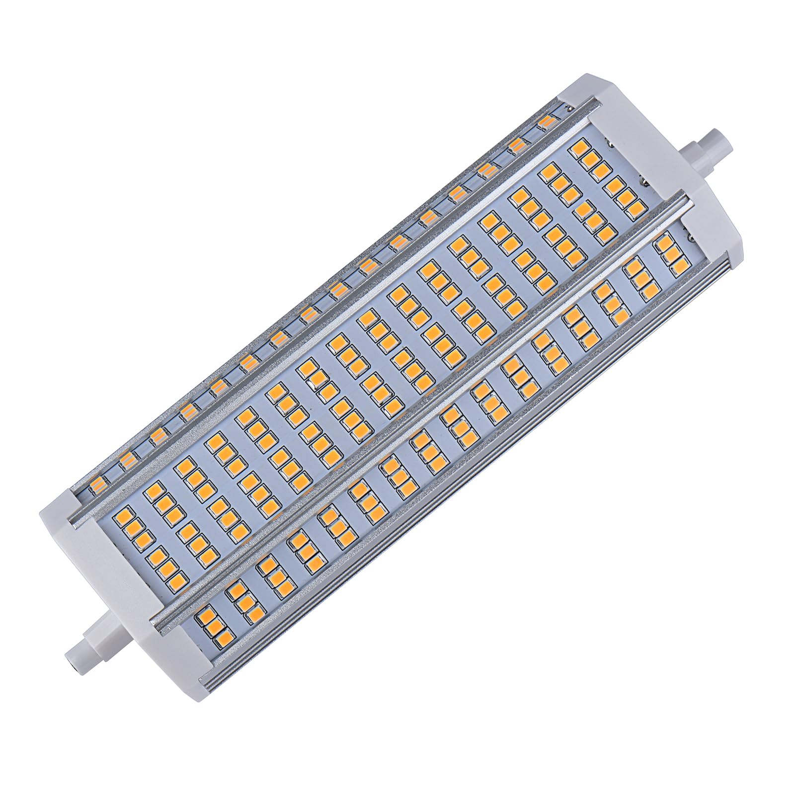 R7S LED 189mm 50WJ Type lamp Super Bright J189 R7S LED Linear LED Tube floodlight 180 Degree Beam Angle 90-265V 500W Halogen lamp Replacement (Warm White)