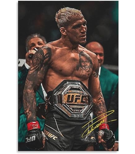 Poster Toile Khabib Vs Conor McGregor - Décoration Murale Sport - 20x30 Cm - Impression Haute Qualité - 3