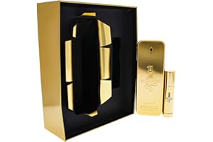 1 Million by Paco Rabanne for Men - 2 Pc Gift Set 3.4oz EDT Spray, 0.34oz EDT Mini Spray