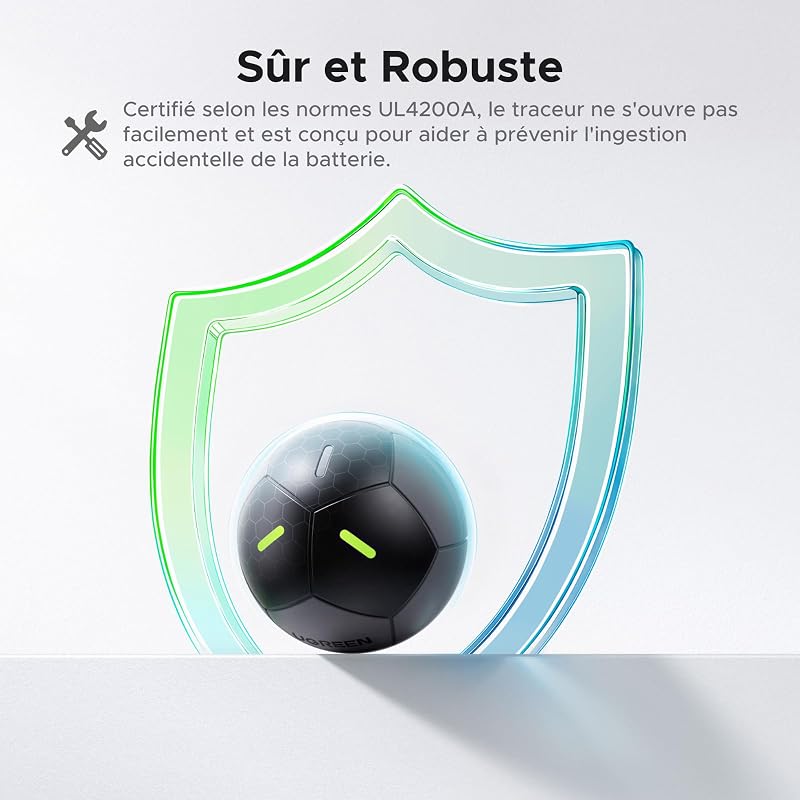 FineTrack Duo 2 Finder Tag avec iOS Find My et Android Find Hub