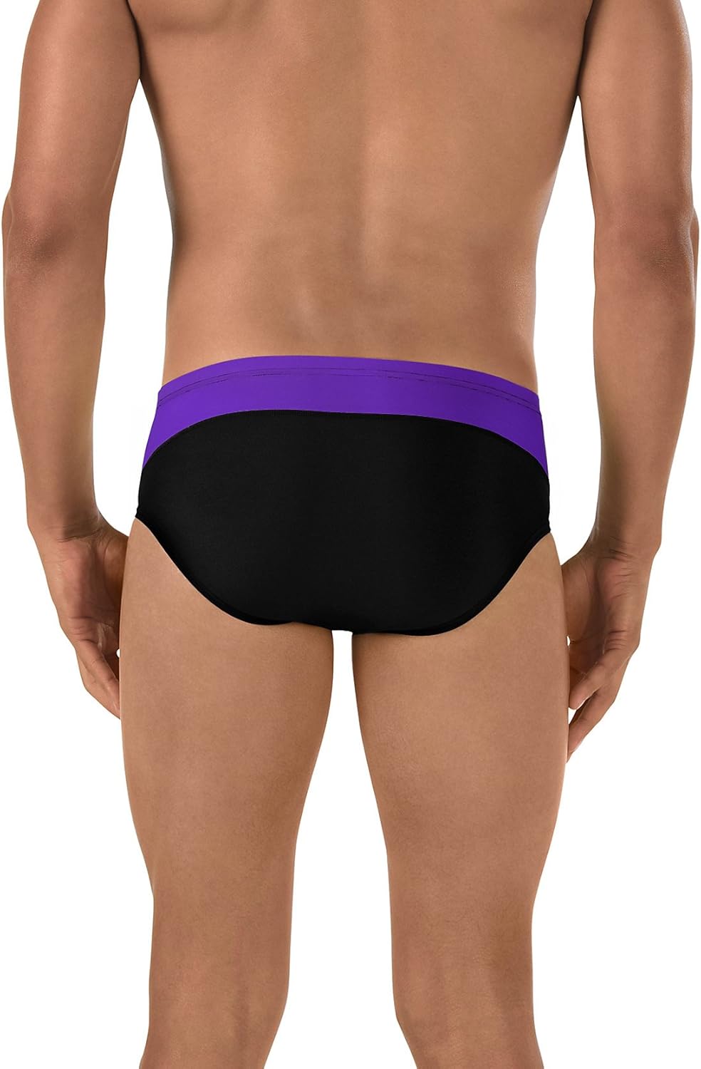 Speedo Men's Swimsuit Brief Endurance+ Splice Team Colors-Discontinued : Clothing