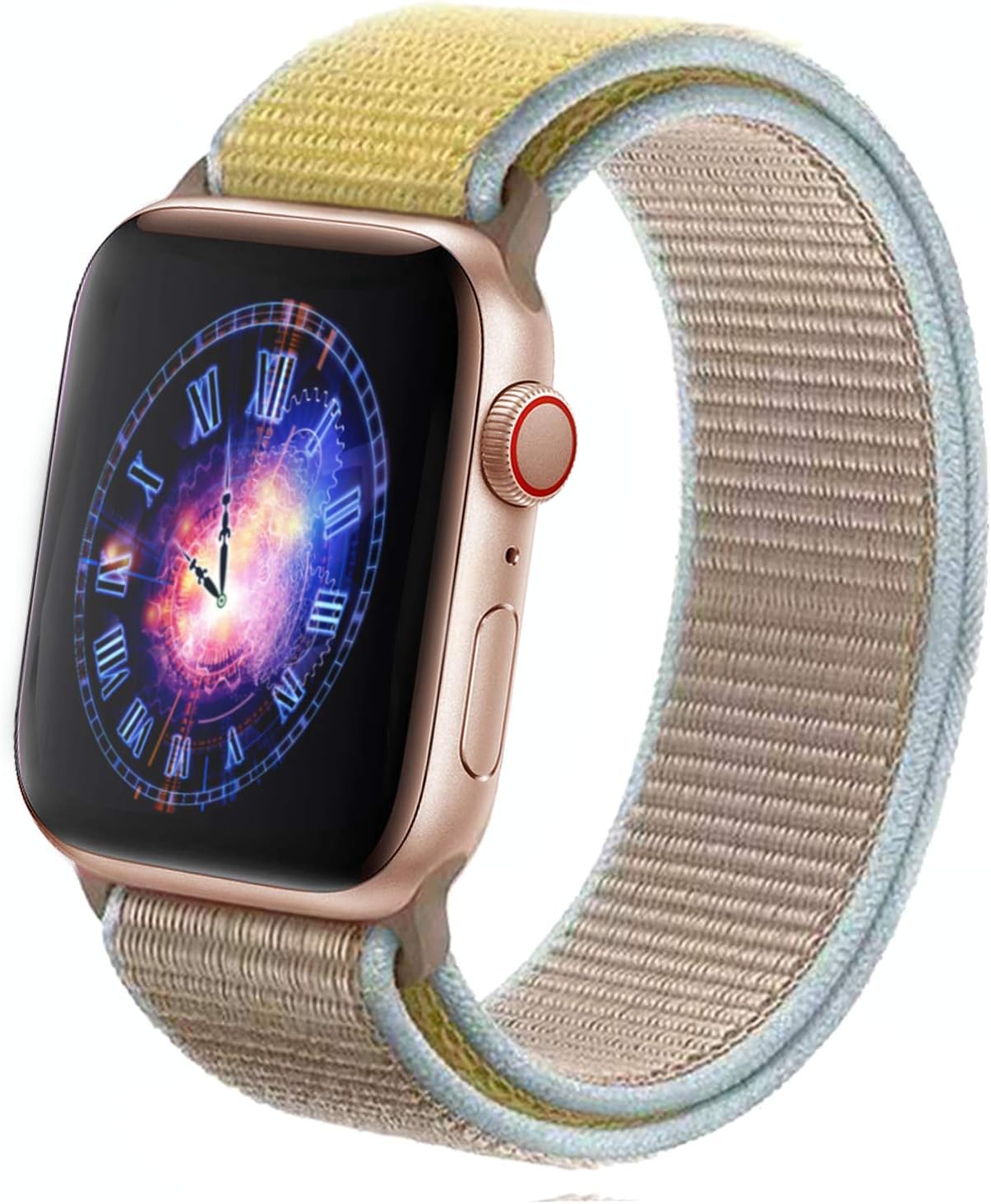 RolQitee Soft Sport Band Compatible with Apple Watch Band 38mm 42mm 40mm 44mm for Women/Men Breathable Replacement Strap Compatible with Iwatch Series 5 4 3 2 1 (Camel, 38mm/40mm)