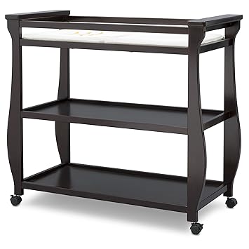 dark chocolate changing table