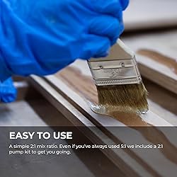 Marine Epoxy Resin Kit, 2:1 Premium High