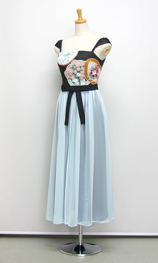 Amazon 一点物の着物ドレス 結婚式や二次会 パーティーに和ドレスを イブニングドレス 通販