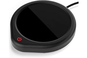 Oracer Coffee Mug Warmer for Desk with Auto Shut Off, Coffee Cup Candle Wax and Electric Beverage Tea Milk Warmer Heating Pla