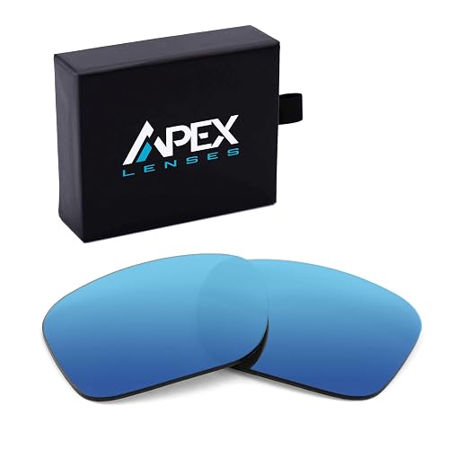 Apex Lenses Polarized Replacement Lenses For Shady Rays X Series Sunglasses - 1.5mm Thick, UV Protection, USA Made, 30-Day Warranty