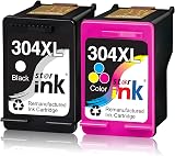 Starink 304XL Black Colour Ink Cartridges Remanufactured for HP 304 XL Envy view 2