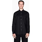 Armani Exchange Mens Long Sleeve Cotton Jacquard Button Down