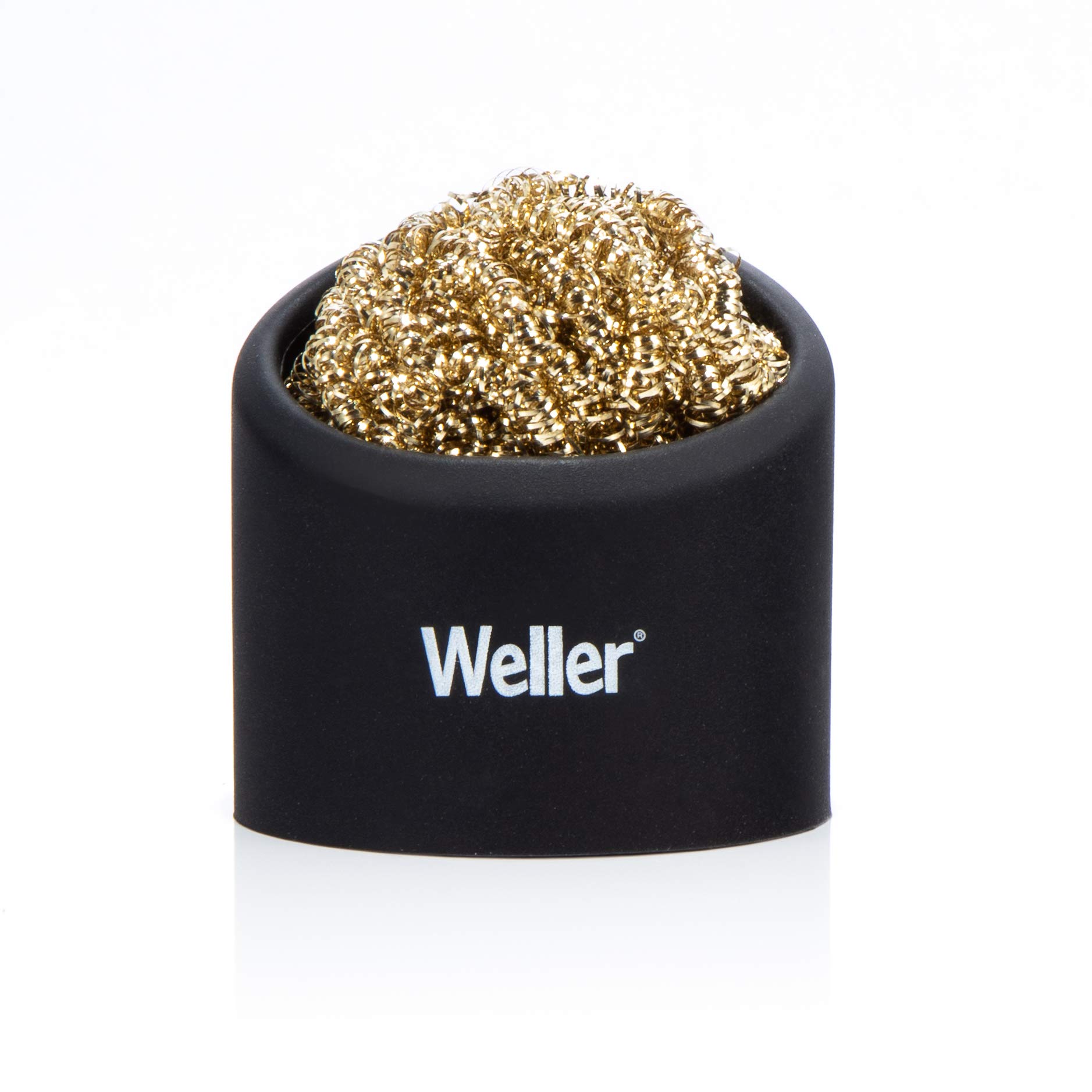 Weller Soldering Brass Sponge Tip Cleaner with Silicone Holder | WLACCBSH-02 (Pack of 6) Image Weller Soldering Brass Sponge Tip Cleaner with Silicone Holder | WLACCBSH-02 (Pack of 6) Image