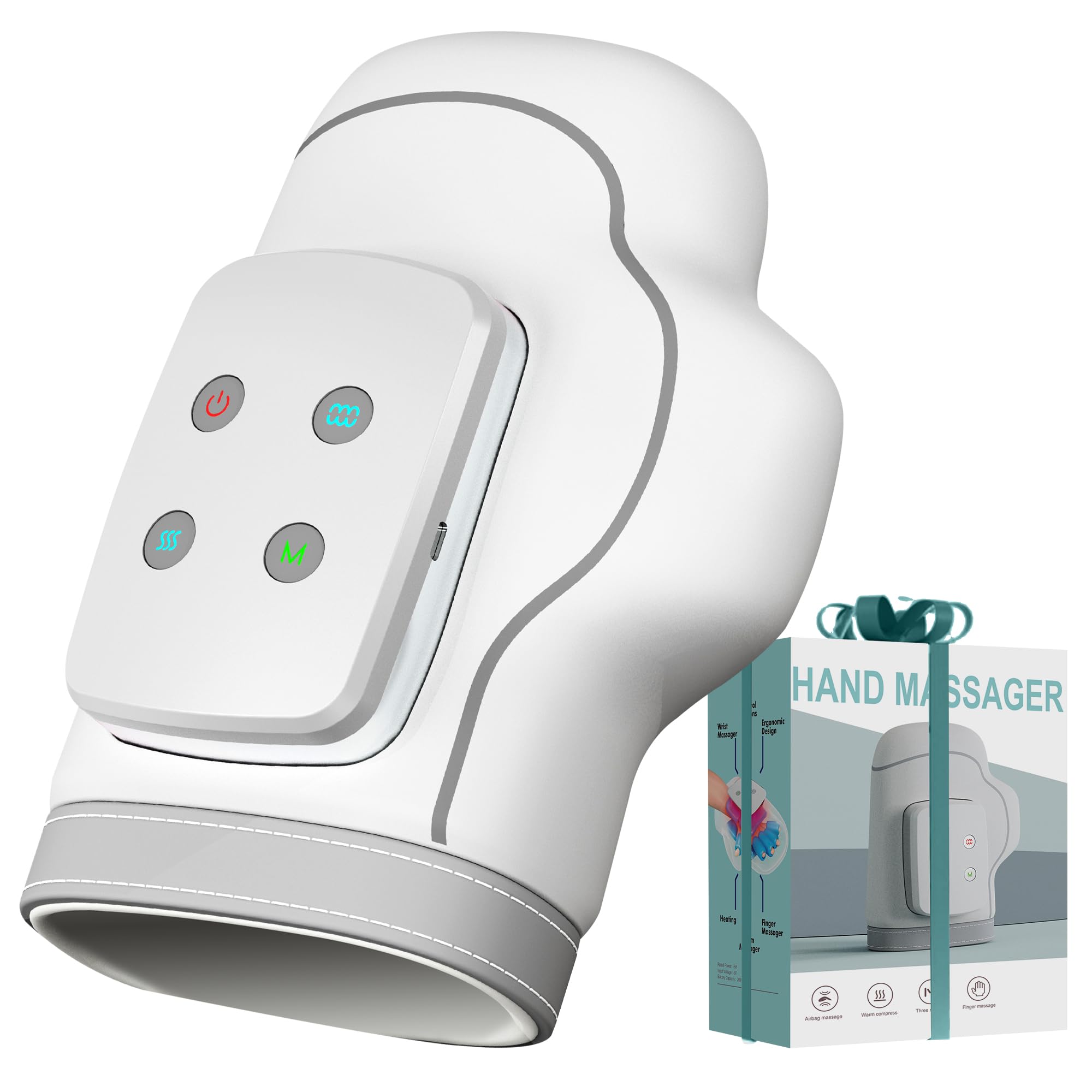 Photo 1 of cilotus Hand Massager with Heat and Compression, Portable Electric Hand Massage for Arthritis and Carpal Tunnel, Hand Pain Relief, Ideal Gifts for Women/Men