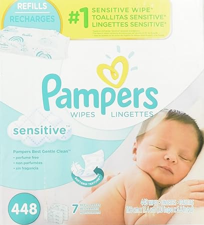 sensitive baby wipes white cotton