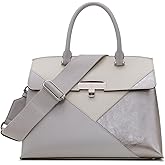 Calvin Klein womens Becky Turn Lock Satchel | Turn Lock, 2 in 1, Vegan Leather, 3 Pockets