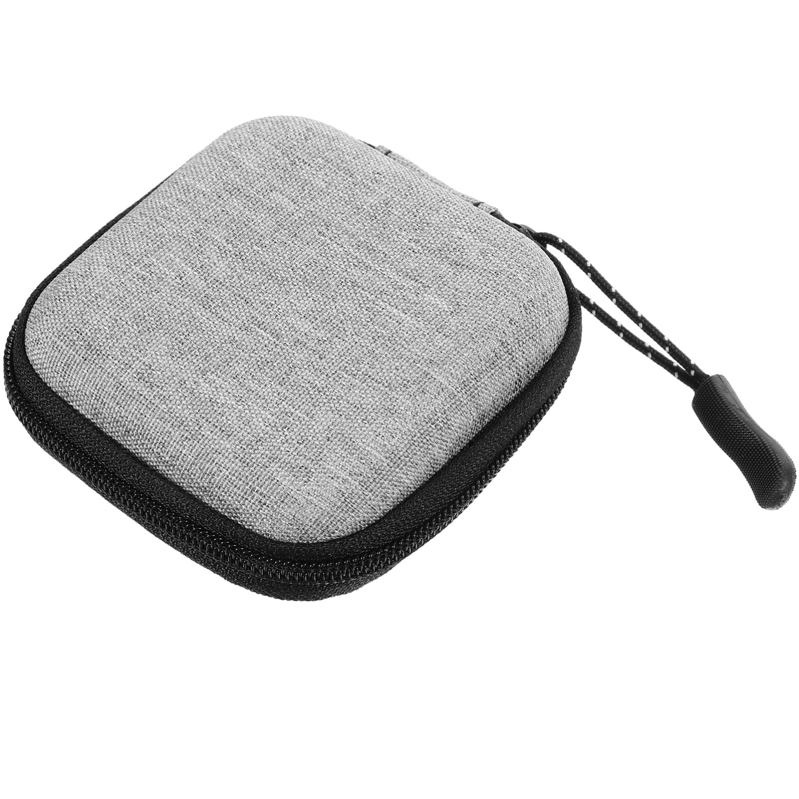 Gatuida Headphone Case, Portable Square Earphone Storage Bag EVA Earbud Holder Travel Carrying Pouch for Earbud
