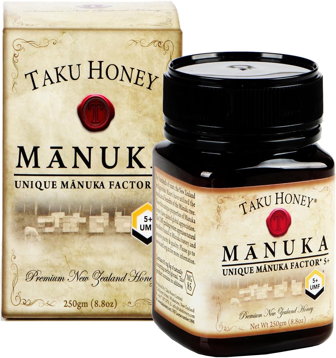 Taku Honey UMF 5+ Manuka Honey (MGO 83+), 500g