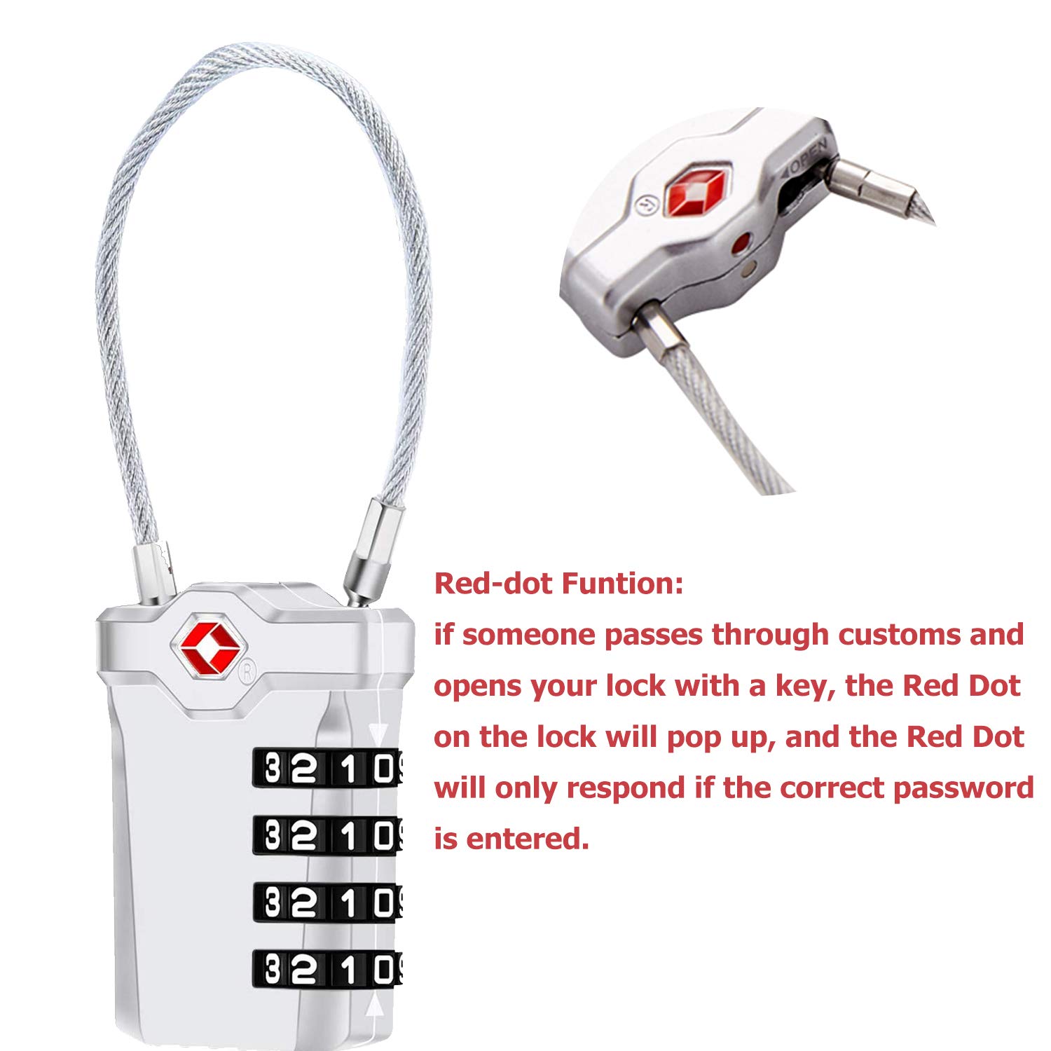 backpack security cable