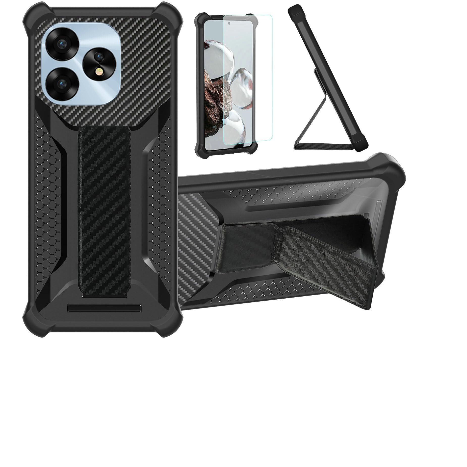 Aroepurt Case for Umidigi A15t Phone Case Stand