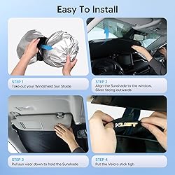 KUST Windshield Sun Shade for 2013 2014 2015 2016