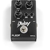 FLEOR Analog Delay Pedal with Modulation, Warm Ambient Echo Effects, True Bypass Guitar Pedal for Electric Guitar, Bass &amp; Synth