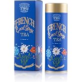TWG Tea | French Earl Grey | Black Tea | Bergarmot &amp; Blue Cornflowers | Haute Couture Tin, 100g | Gift Set