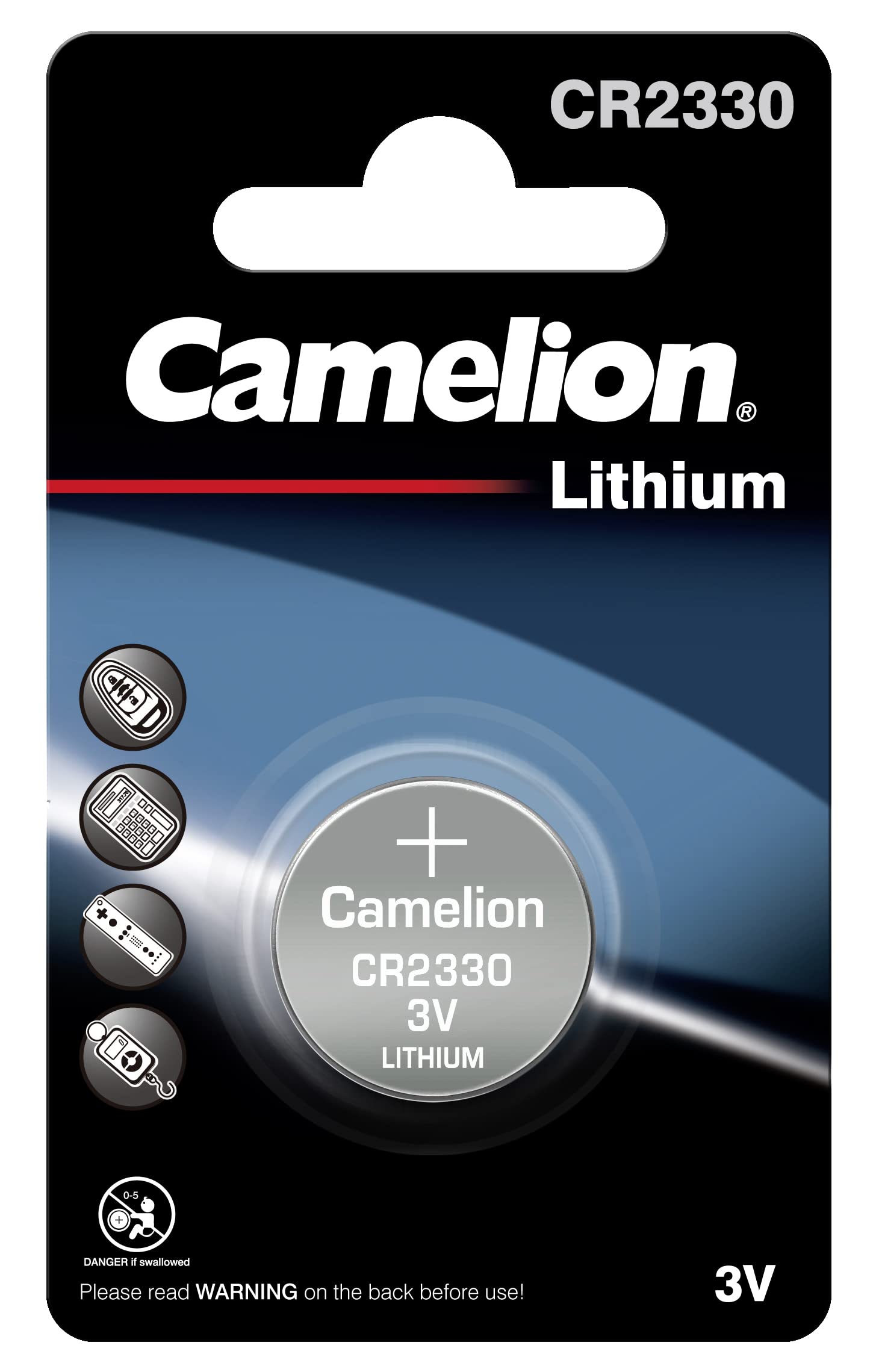 Camelion CR2330 3 V Lithium-Ion Button Cell Battery