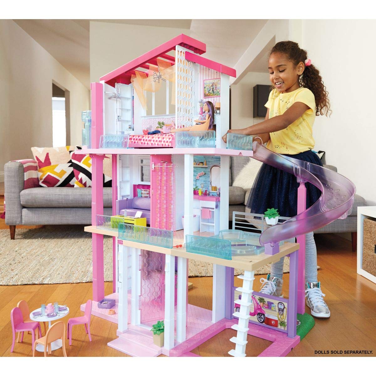 Buy Barbie Dreamhouse Dollhouse with Pool, Slide and Elevator Fado168
