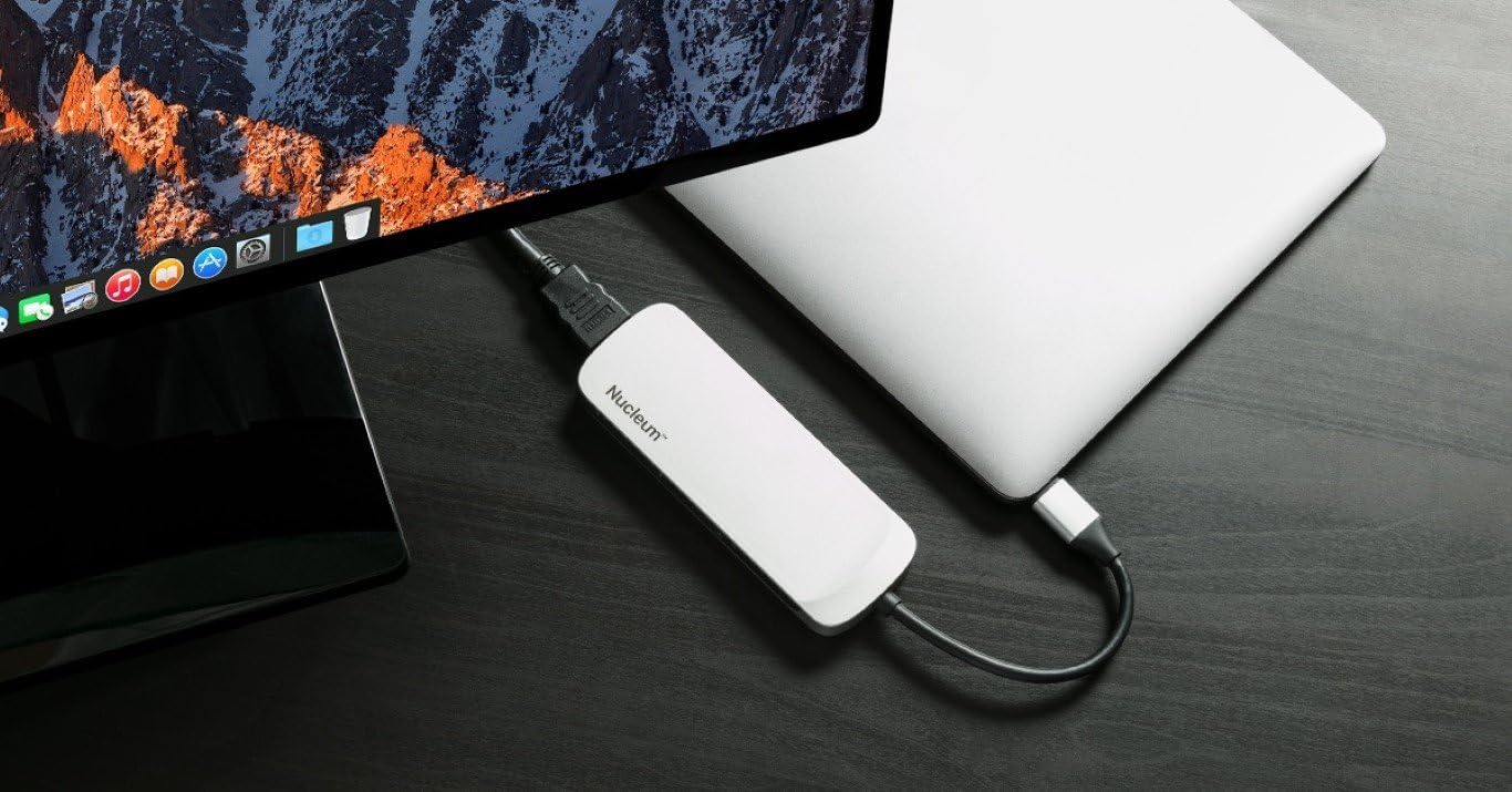 Kingston Nucleum USB C Hub, 7-In-1 Type-C-Adapter Hub Connect USB 3.0, 4K HDMI, SD and MicroSD-Card, USB Type-C Charging for MacBook, Chromebook, and Other USB Type-C devices: Computers & Accessories