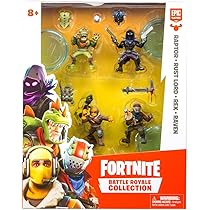 fortnite battle royale collection 4 action figure squad pack - fortnite whatsapp dp