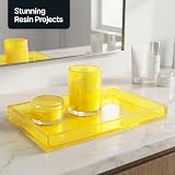 Hemway Fluorescent Yellow Glitter Shaker Ultrafine 130g for Resin Crafts view 5