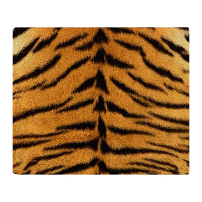 CafePress Tiger Fur Print Soft Fleece Throw Blanket, 50"x60