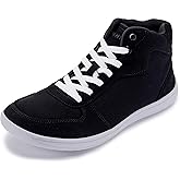 WHITIN Men's Canvas Minimalist Barefoot Shoes + Wide Toe Box + Zero Drop