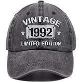 Vintage 1994 1993 1992 1991 1990 1989 1988 1987 1986 1985 Limited Edition Adjustable Embroidered Baseball Cap
