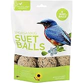 Pacific Bird &amp; Supply Co. Smorgasbug Suet Balls, 6pk