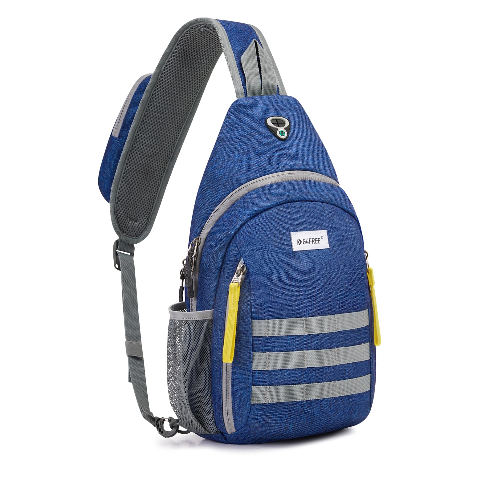 G4Free Sling Bag RFID Blocking Crossbody Backpack Travel Chest Bag Hiking Daypack for Women Men Outdoor Sports