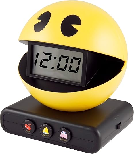 Amazon Co Jp パックマン目覚まし時計 ホーム キッチン