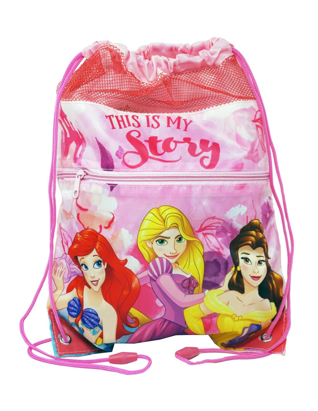 PRINCESAS Drawstring Gym Bag 42 cm Fitness and Exercise Children's Gym Bag, Youth Unisex, Multicoloured (Multicoloured), 42 cm