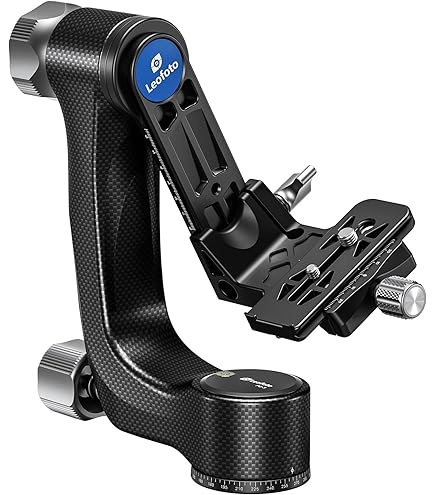 LEOFOTO VH-30 Tête de téléobjectif panoramique bidirectionnelle avec poignée Compatible Arca/compatible