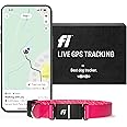 Fi Series 3 Smart Dog Collar - GPS Dog Tracker and Activity & Health Monitor, Waterproof, LED Light, Escape Alerts, Nationwide Coverage [Free 1 Year Membership] (Pink, Small)