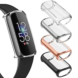Vanjua Compatible with Fitbit Luxe Screen Protector