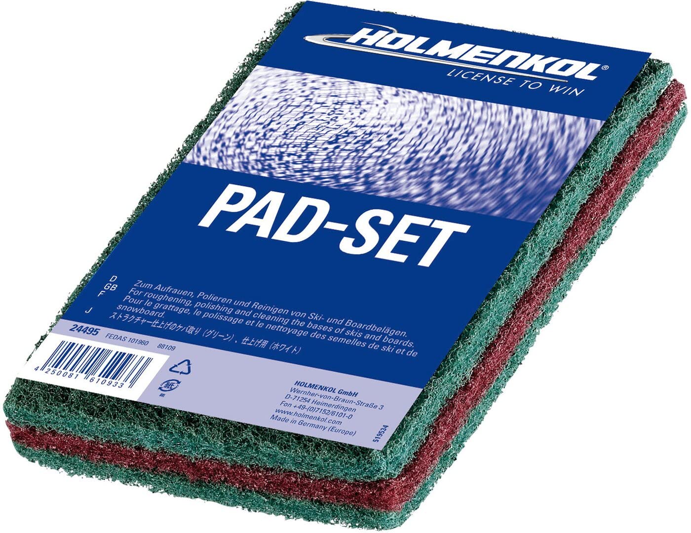 Holmenkol PadSet – Roughening & Polishing Cut